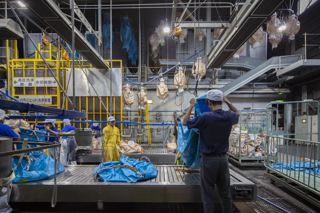 フレコン洗浄ライン