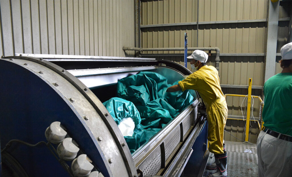 洗濯機で丸洗い